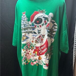 Basic Editions Green Cotton T-Shirt